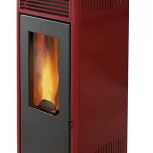 Poêle à granulés Invicta Nola 7 — 7 kW — Rouge