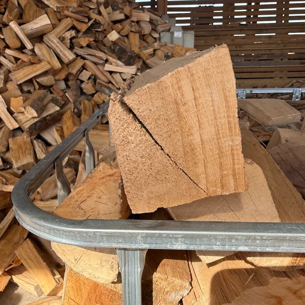 Bois de chauffage 40 cm - séchage naturel - 1,50 stères - chêne, charme, hêtre