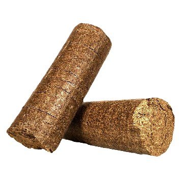 Bûche compressée MOYENNE DUREE emballage carton - 3 à 5h de combustion