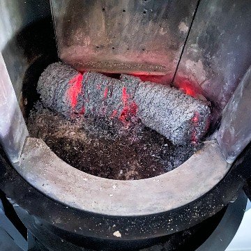 Bûche compressée MOYENNE DUREE emballage carton - 3 à 5h de combustion