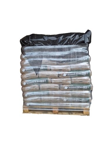 Granulés de bois Premium ECO BOIS ENERGIE - 2 palettes - 132 sacs 1980kg