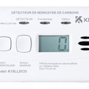 Détecteur de monoxyde de carbone Kidde K10LLDCO