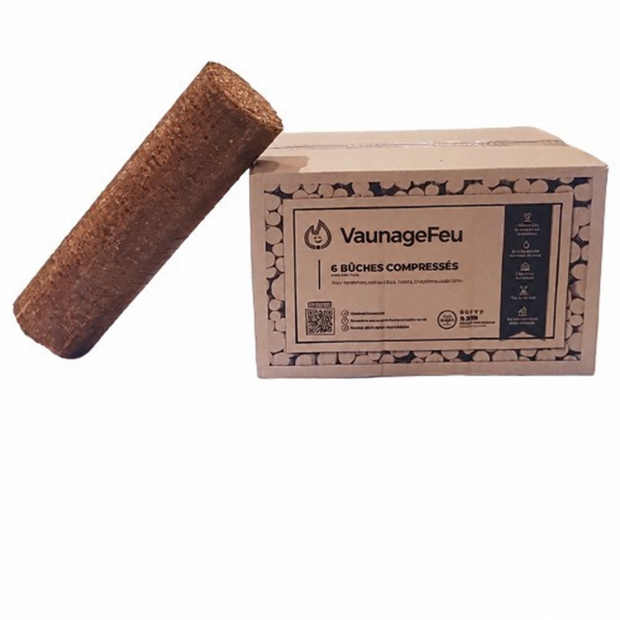 Buche compressée PREMIUM à haut rendement sous carton - VaunageBuche JOUR – Image 5