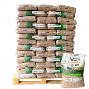 Granulés de bois Premium VaunagePELLET - 65 sacs 975kg